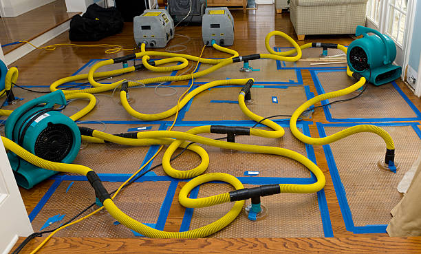 Professional Sewage Cleanup technician working in Geneva, NE